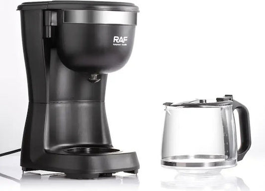 Cafetieră Electrică, 680W, 1.2 Litri, 12 Cești de Cafea Sistem Anti-Picurare