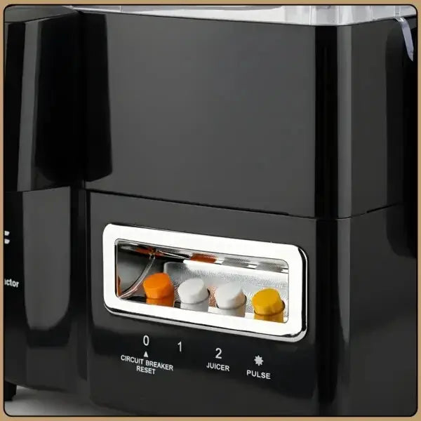 Storcător de Fructe și Legume 4 în 1, 700W, Recipient 1.25L, Blender și Râșniță Incluse