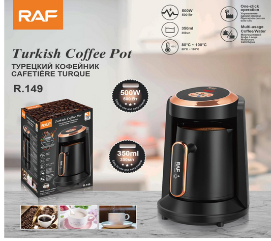 Aparat pentru Cafea Turcească Electric, 500W, Capacitate 350ml Oprire automata