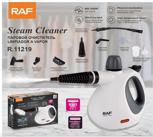 Steam Master Set Igienic de Curățare și Dezinfectare cu Aburi