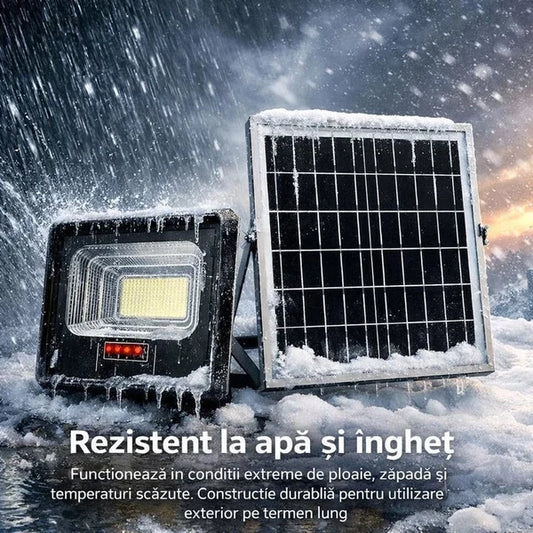 Proiector LED 400W, 7000 Lumeni, Telecomandă și Senzor de Lumină