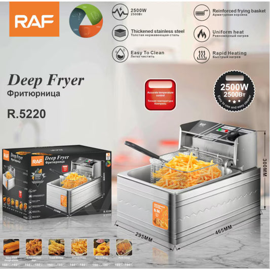 Friteuza Electrica Comerciala, AT PERFORMANCE®, capacitate 5L, gri