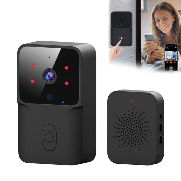 Sonerie wireless cu Camera video wireless WiFi Tuya, rezolutie video HD 720p