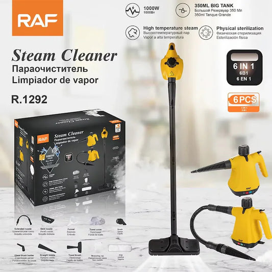Curatator cu Abur Portabil cu Incalzire Rapida si Accesorii Multiple