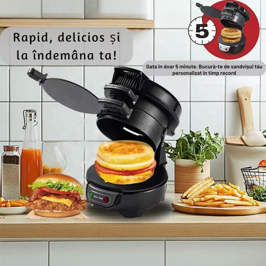 Aparat electric multifunctional pentru burgeri si sandwich-uri